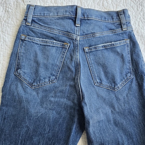 Abercrombie & Fitch The 70s Vintage Flare Ultra High Rise Blue Jeans 26 Regular - Picture 11 of 16